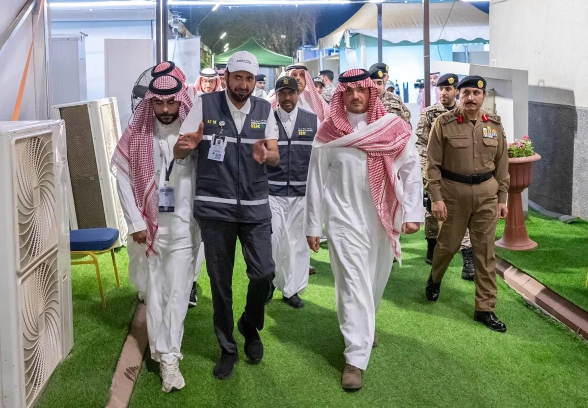وزير الداخلية السعودي يؤكد أهمية الحفاظ على أمن وسلامة الحجاج