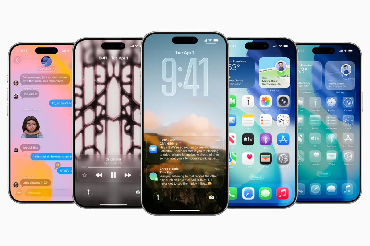 «أبل» تكشف عن iOS 26 بتصميم جديد وذكاء اصطناعي يغيّر قواعد الاستخدام