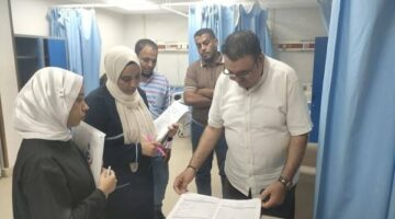 صحة الأقصر تتابع سير أعمال مستشفى الحميات وتقديم الخدمات بمكتب صحة ثان