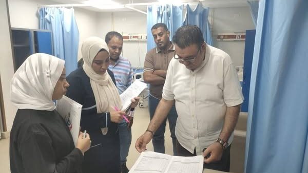 صحة الأقصر تتابع سير أعمال مستشفى الحميات وتقديم الخدمات بمكتب صحة ثان