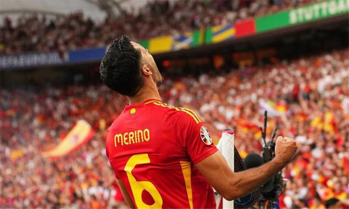 فيديو | ميرينو يسجل هدف إسبانيا الثاني أمام فرنسا