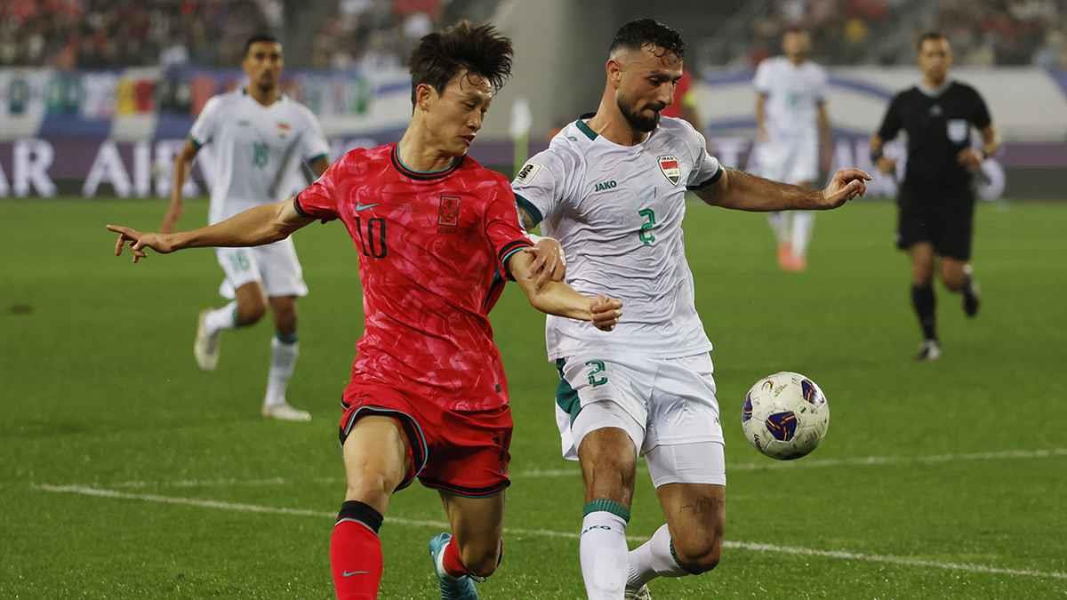 فيديو | العراق يخسر بثنائية أمام كوريا الجنوبية في تصفيات كأس العالم