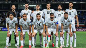 ترتيب مجموعة فلسطين والأردن في تصفيات كأس العالم