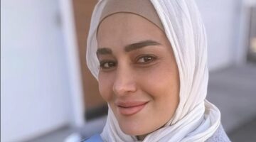 حلا شيحة تعود إلى كندا بالحجاب وتثير التساؤلات حول علاقتها بطليقها.. شاهد