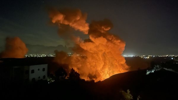 إصابة مبنيين في حيفا واندلاع حريق بأحد المواقع بالمدينة