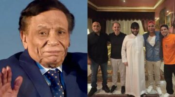 تفاصيل زيارة تركي آل شيخ لـ عادل إمام