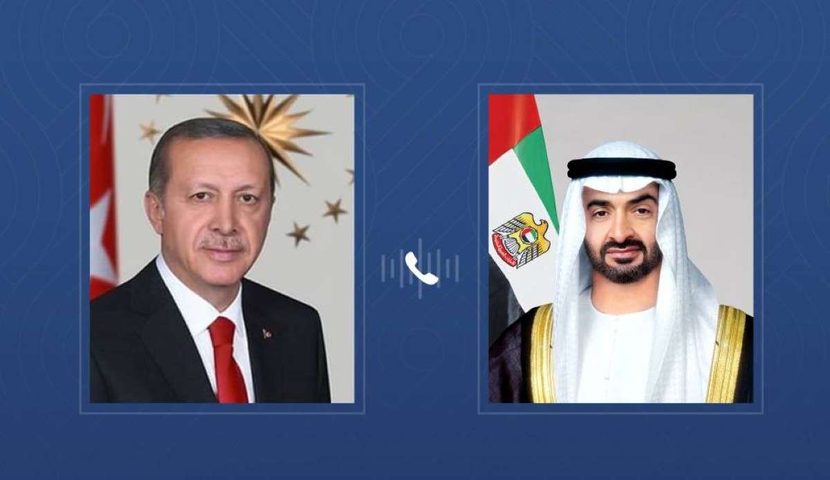 محمد بن زايد وأردوغان يبحثان تداعيات الاستهداف العسكري الإسرائيلي لإيران على أمن المنطقة واستقرارها