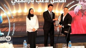 وزير الشباب والرياضة يشهد حفل تتويج جوائز الافضل في نسخته الخامسة