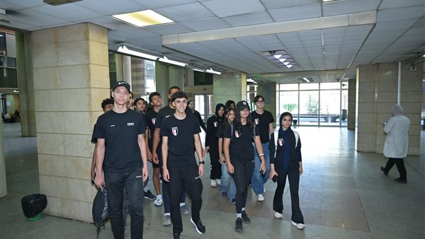 رئيس جامعة القاهرة يستقبل بعثة الاتحاد المصري لألعاب القوى المشاركة فى البطولة الإفريقية بنيجيريا