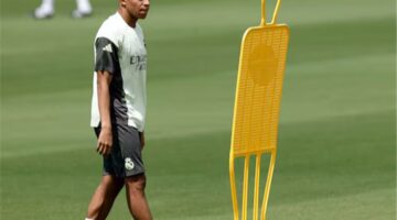 موقف مبابي من مباراة ريال مدريد وسالزبورج في كأس العالم للأندية