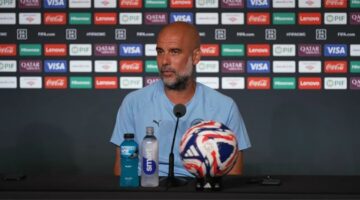 جوارديولا يعلن إصابة لاعب مانشستر سيتي قبل مواجهة يوفنتوس
