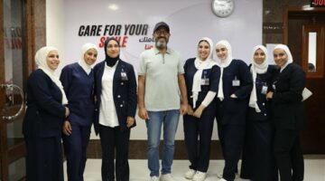 وفد من أطباء الأسنان المصريين المقيمين بأمريكا يقدم خدمات طبية