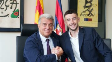 جارسيا: المنافسة في برشلونة صحية.. وأتطلع إلى مواجهة إسبانيول