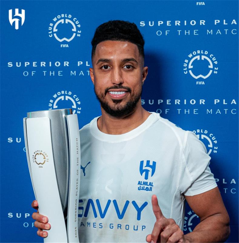 سالم الدوسري: الهلال يسعى للوصول لأبعد نقطة في كأس العالم للأندية.. وإنزاجي أثار استغرابي