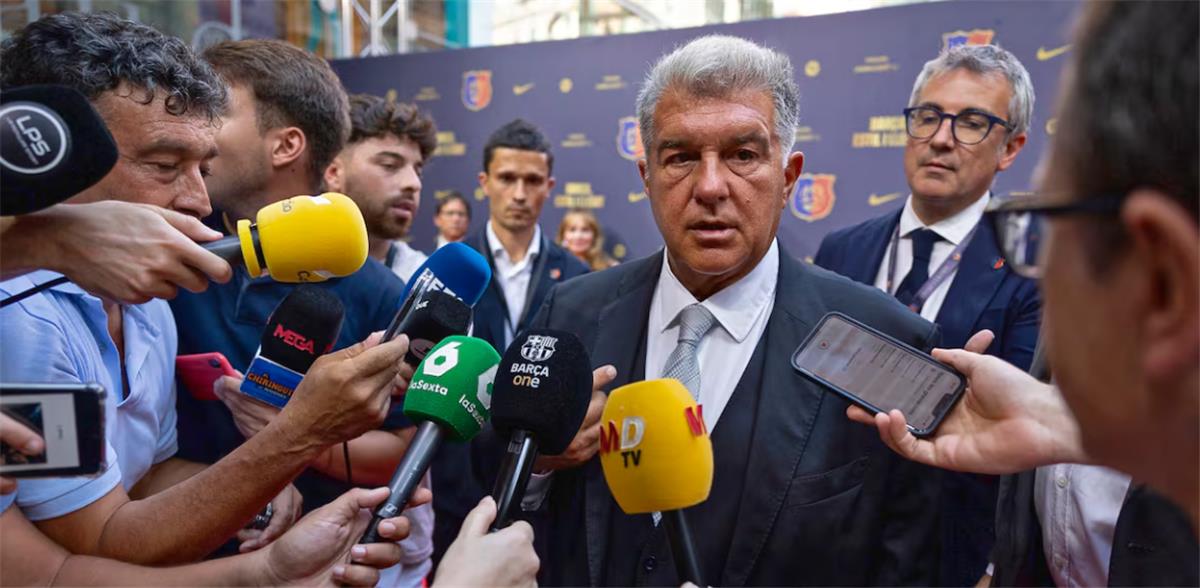لابورتا يتحدى أتليتك بلباو: لن نتراجع عن التعاقد مع ويليامز.. وهذه تطورات تجديد عقد دي يونج