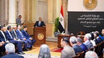 وزير الخارجية يُشارك في المائدة المستديرة الأولي لدعم القطاع الخاص وزيادة الصادرات المصرية