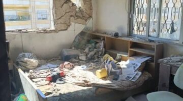 إصابة 3 أشخاص إثر سقوط “جسم” على منزل في إربد شمالي الأردن