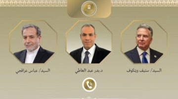 اتصالان هاتفيان لوزير الخارجية المصرية مع ويتكوف وعراقجي
