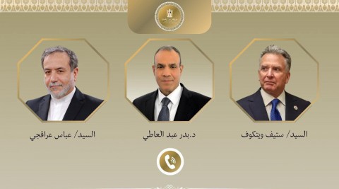 اتصالان هاتفيان لوزير الخارجية المصرية مع ويتكوف وعراقجي
