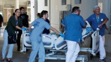 جرحى العدوان الإسرائيلي بمستشفيين في طهران