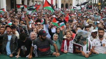 في 40 مدينة مغربية.. تنظيم أكثر من 55 مظاهرة تضامنا مع غزة