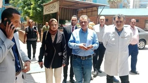 قيادات التأمين الصحي بالقليوبية في جولة تفقدية لمستشفى النيل بشبرا الخيمة