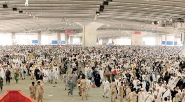 يوم التعجل.. الحشود بأمان في الجمرات – أخبار السعودية