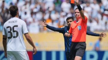 مفاجأة غير معتادة.. طرد مدافع ريال مدريد بعد 7 دقائق فقط من بداية اللقاء – أخبار السعودية