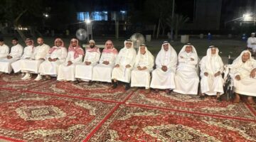آل شاطر يستقبلون المعزين في إبراهيم – أخبار السعودية