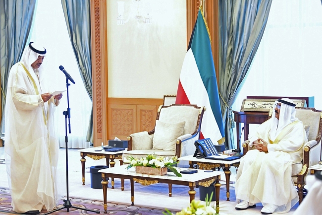الكويت تحتفل غداً بالذكرى الأولى لتولي سمو الشيخ صباح الخالد ولاية العهد