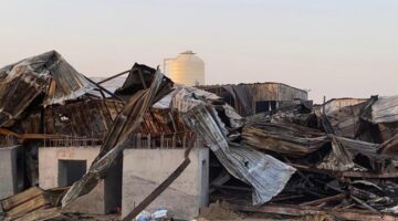 «الإطفاء» تُسيطر على حريق سكن عمال بجنوب صباح الأحمد. . ولا إصابات