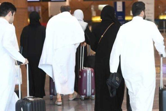 53 رحلة جوية نقلت 8 آلاف حاج إلى الأراضي المقدسة