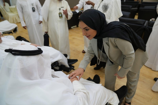 وزيرة الشؤون تزور دور الرعاية وتشارك النزلاء فرحة العيد