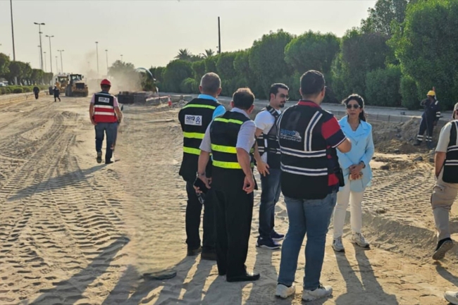 المشعان تتفقد مشروع الدائري الرابع للوقوف على آخر المستجدات