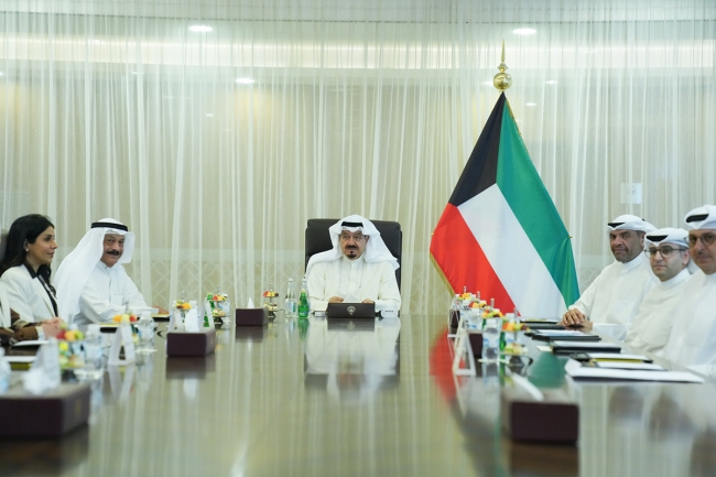 رئيس الوزراء يترأس اجتماعاً لمتابعة الموقف التنفيذي للاتفاقيات الموقعة بين الكويت والصين
