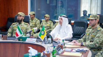 الجابر يزور «مركز سالم العلي للدفاع الكيماوي والرصد الإشعاعي»