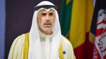 الجابر بحث التطورات مع البحرين وتركمانستان