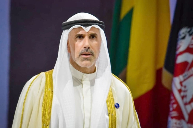 الجابر بحث التطورات مع البحرين وتركمانستان