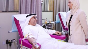 سفارة الإمارات تشارك في حملة للتبرّع بالدم