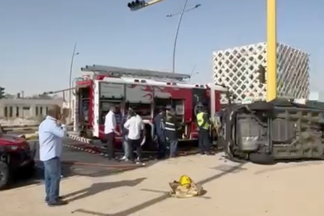 مصرع طالبة وإصابة شقيقتها في حادث مرور بالحرم الجامعي