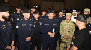 اللواء العدواني يتفقد استعدادات تأمين الحسينيات خلال شهر محرم