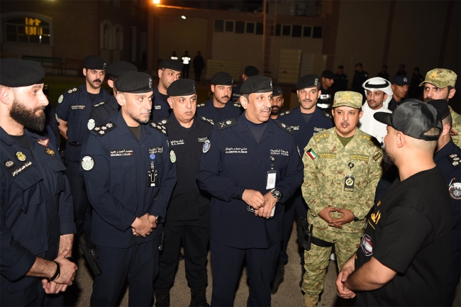 اللواء العدواني يتفقد استعدادات تأمين الحسينيات خلال شهر محرم