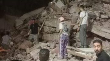 تشكيل لجنة هندسية لمعاينة العقارات المحيطة بالعقارين المنهارين بحدائق القبة