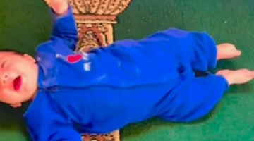 العثور على طفل رضيع داخل مسجد بقرية كفر الغريب في المنوفية