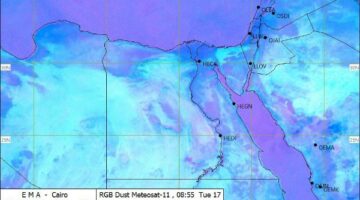 ظاهرة جوية تستمر لمدة 4 ساعات غدا.. والأرصاد تصدر تحذيرا