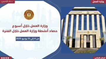 العمل في إسبوع.. 500 منحة تدريبية للشباب.. وصرف 200 ألف جنيه لأسرة السائق الشهيد.. وفرص عمل بالداخل والخارج