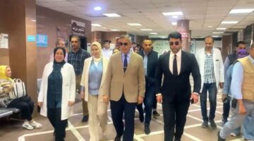 اقتصادية حقوق الإنسان تزور جامعة بني سويف التكنولوجية