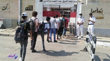 امتحانات الثانوية العامة | تأمينات مشددة ومنع تواجد الأهالي بمحيط اللجان