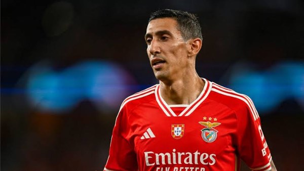 المجموعة لا ترحم.. دي ماريا يهاجم التحكيم بعد تعادل بنفيكا أمام بوكا