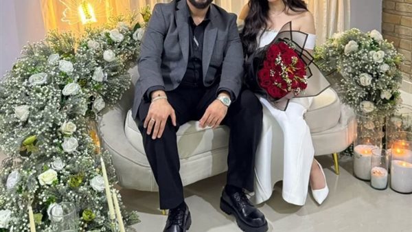 حسام بسيوني يحتفل بخطوبة ابنته الكبرى سارة إلى رجل الأعمال الشاب عمرو موسى